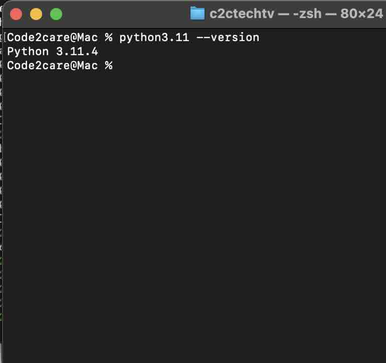 Switch between Python 2.x 3.x versions in Mac Terminal Code2care